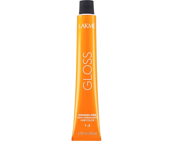 Тонирующая крем-краска для волос без аммиака Lakme Gloss Demi Permanent Color, 60 ml