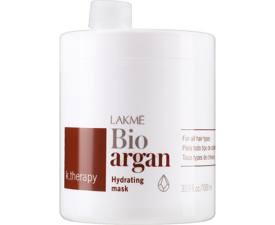 Маска для волос с аргановым маслом Lakme K.Therapy Bio Argan Oil Mask, изображение 2