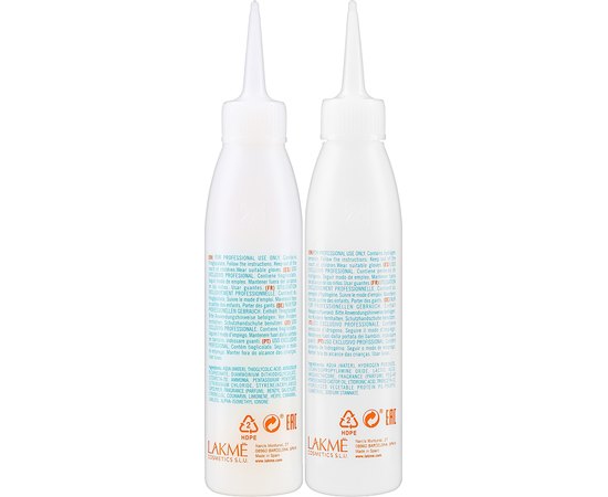 Двухкомпонентная химическая завивка для натуральных волос Lakme K.Wave Waving System for Natural Hair 1, изображение 3