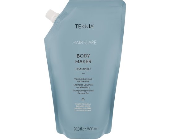 Шампунь для объема тонких волос Lakme Teknia Body Maker Shampoo, изображение 3