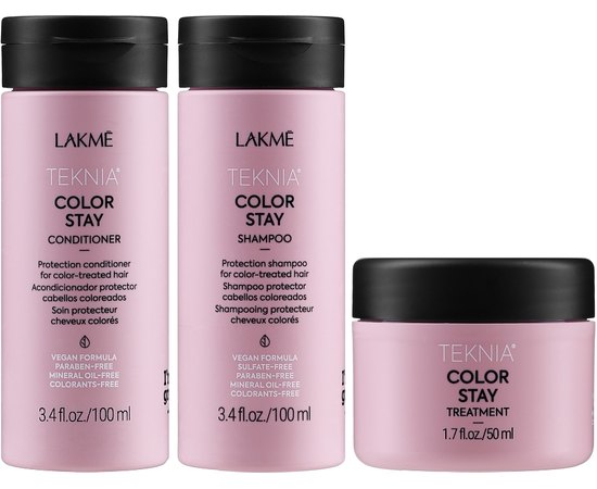 Набір дорожний для фарбованого волосся Lakme Teknia Color Stay, фото 