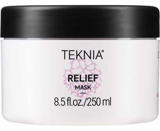 Зволожувальна маска для чутливої й сухої шкіри голови Lakme Teknia Scalp Care Relief Mask, 250 ml, фото 