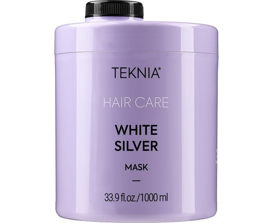 Тонировочная маска для нейтрализации желтого оттенка Lakme Teknia White Silver Mask, изображение 3