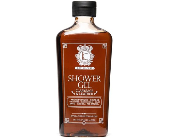 Мужской гель для душа Lavish Care Barber Shower Gel, 300 ml, изображение 3
