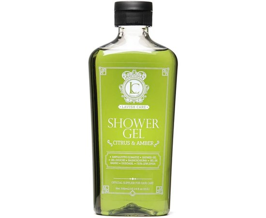 Мужской гель для душа Lavish Care Barber Shower Gel, 300 ml