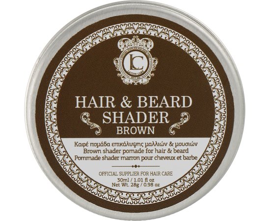 Помада для камуфляжу бороди й волосся Lavish Care Beard And Hair Shader Pomade, 30 ml, фото _ab__is.image_number.default Помада для камуфляжу бороди й волосся Lavish Care Beard And Hair Shader Pomade, 30 ml, фото _ab__is.image_number.default