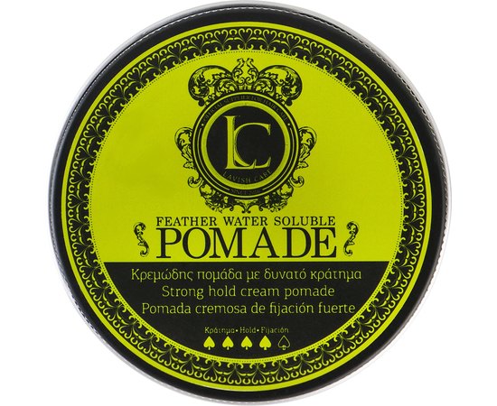 Помада для волос сильной фиксации для мужчин Lavish Care Feather Water Soluble Pomade Strong Hold, 100 ml