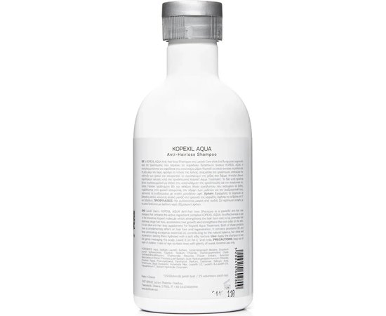 Шампунь для чоловіків проти випадіння волосся Lavish Care Kopexil Aqua Anti-Hair Loss Shampoo, 300 ml, фото _ab__is.image_number.default Шампунь для чоловіків проти випадіння волосся Lavish Care Kopexil Aqua Anti-Hair Loss Shampoo, 300 ml, фото _ab__is.image_number.default