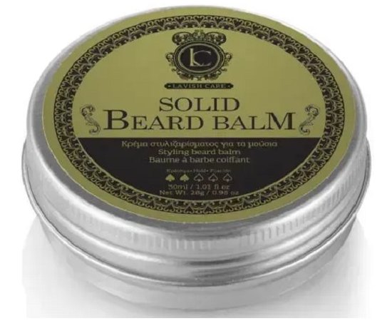 Твердий бальзам для догляду за бородою Lavish Care Solid Beard Balm, 30 ml, фото _ab__is.image_number.default