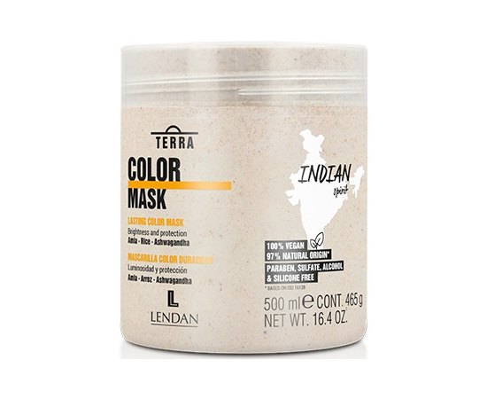 Маска для фарбованого волосся Lendan Terra Color Mask, 500 ml, фото 