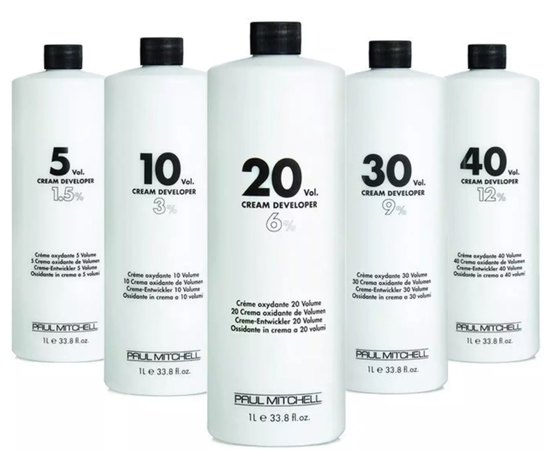 Окислювач Paul Mitchell Cream Developer, 1000 ml, фото 