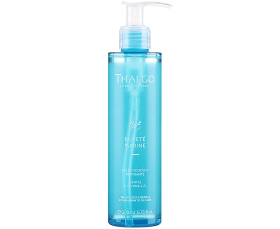 Thalgo Purity Cleansing Gel Ніжний гель з морськими екстрактами, 200 мл, фото 