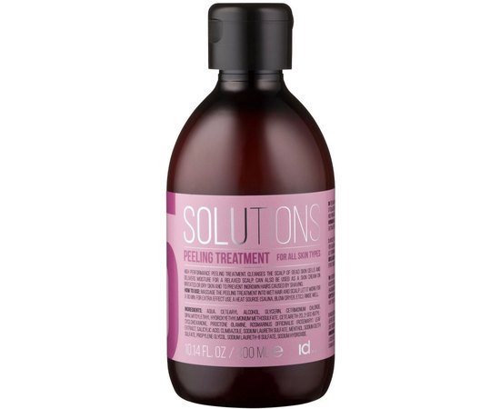 Пілінг для всіх типів шкіри голови id Hair Solutions № 5 Peeling Treatment, 300 ml, фото 