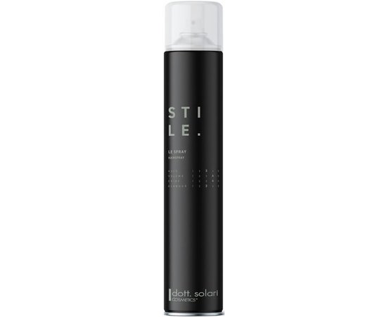 Лак-спрей сильної фіксації Dott. Style Solari LE spray Hairspray, 500 ml, фото 
