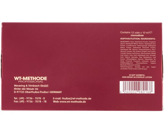 Ампулы для омоложения, укрепления и блеска волос Anti Age Плацент Формула Амарант, 12x10 ml, изображение 5