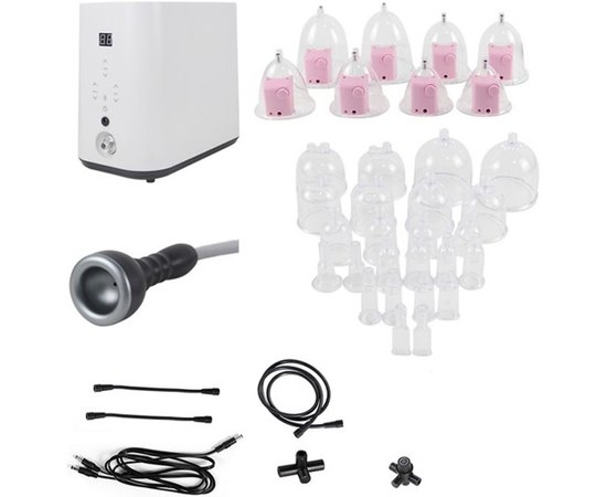 Апарат 3 в 1 модель 367 вакуумно-вибрационного массажа с насадкой термовакуум Beauty Service, изображение 7