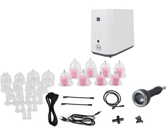 Апарат 3 в 1 модель 367 вакуумно-вибрационного массажа с насадкой термовакуум Beauty Service, изображение 8