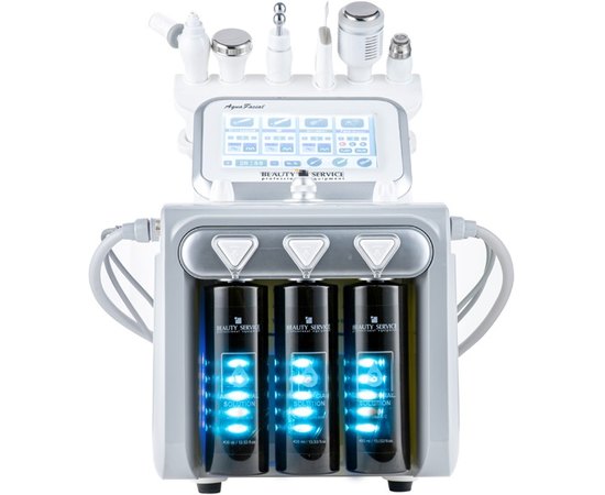 Аппарат для гидропилинга AquaFacial 8-в-1 с LED-маской модель 254 Beauty Service, изображение 3