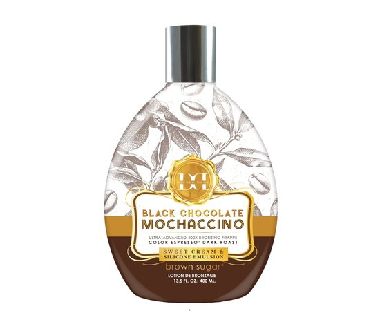 Крем для загара в солярии с ультра темными бронзантами Brown Sugar Black Chocolate Mochaccino 400X, изображение 5