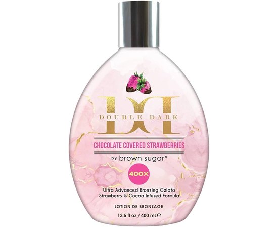 Крем для солярію з ультра темними бронзантами та екстрактом полуниці Brown Sugar Chocolate Covered Strawberries 400X, фото _ab__is.image_number.default