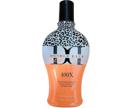 Крем для загара в солярии мгновенного действия с темными бронзантами Brown Sugar Double Dark Wild Side 400X, 221 ml, изображение 2