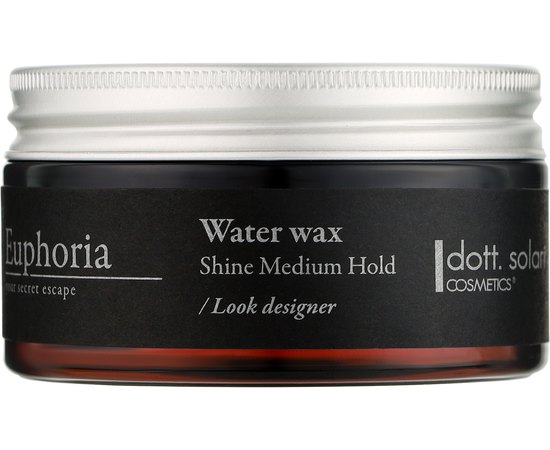 Моделирующий воск для волос на водной основе Dott. Solari Euphoria Water Wax, 100 ml