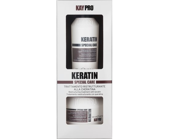 Восстанавливающий набор с кератином Kay Pro Keratin, 100х100 ml
