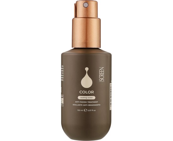 Полірувальний і фіксувальний незмивний спрей для волосся Screen Color Enlive Sealing Water Anti-Fading Treatment, 150 ml, фото 