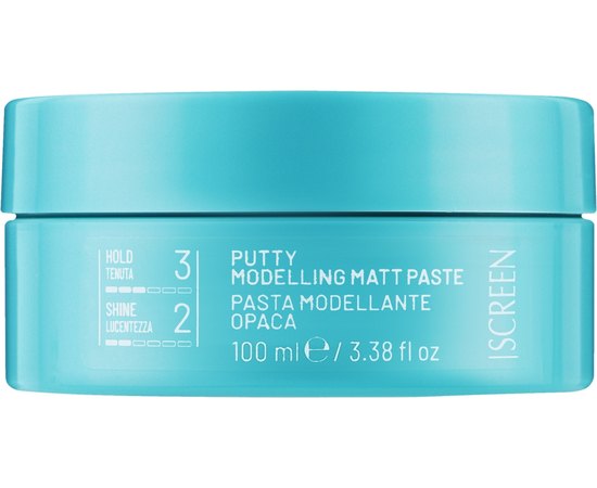 Паста для моделирования волос с матовым эффектом Screen Control Putty Modelling Matt Paste, 100 ml