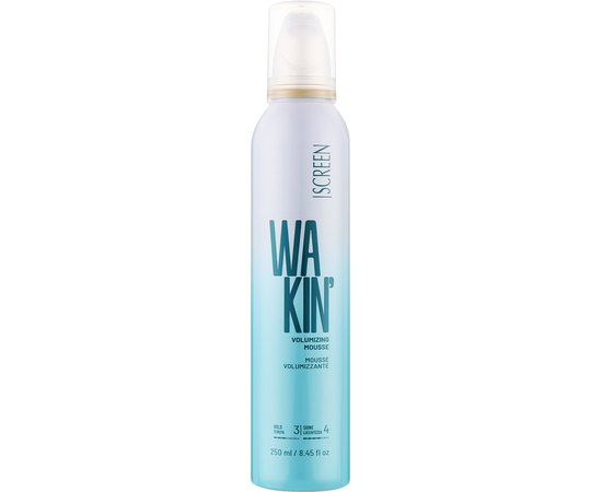 Мусс для объема волос Screen Control Wakin' Volumizing Mousse, 250 ml