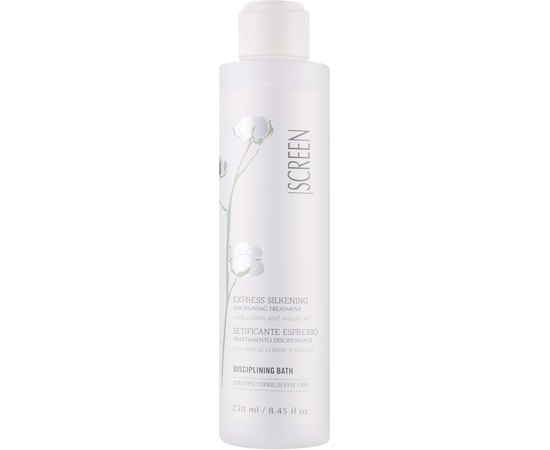 Флюид для дисциплинирования волос Screen Express Silkening Disciplining Bath, 250 ml