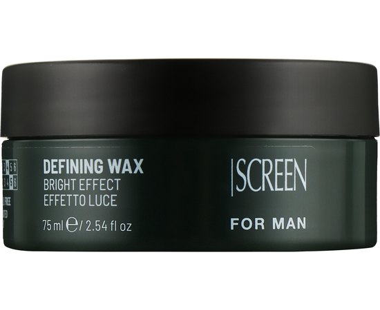 Моделирующий воск средней фиксации для мужчин Screen For Man Defining Wax, 75 ml