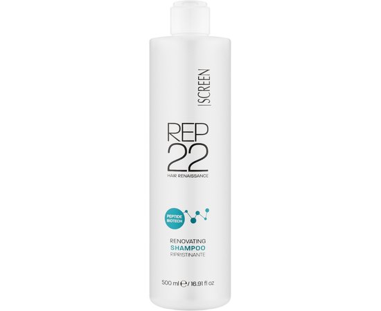 Шампунь для реставрации волос Screen Rep 22 Renovating Shampoo, 500 ml