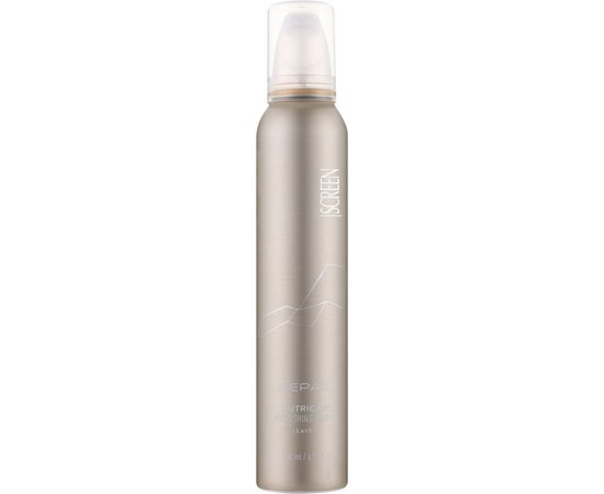 Восстанавливающий несмываемый мусс для поврежденных волос Screen Repair Nutricare Nourishing Mousse, 200 ml
