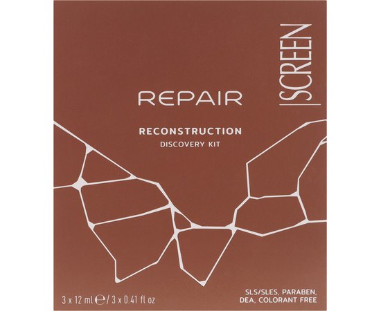 Набор для реконструкции волос Screen Repair Reconstruction Discovery Kit, изображение 2