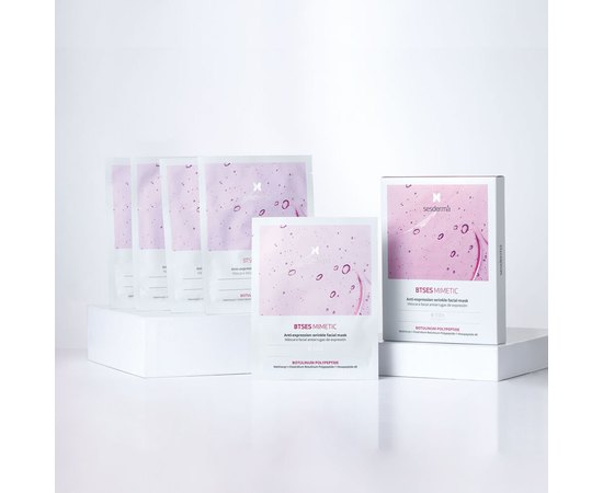 Омолоджуюча маска для обличчя Sesderma BTSES Mimetic Anti-Wrinkle Facial Mask, фото _ab__is.image_number.default