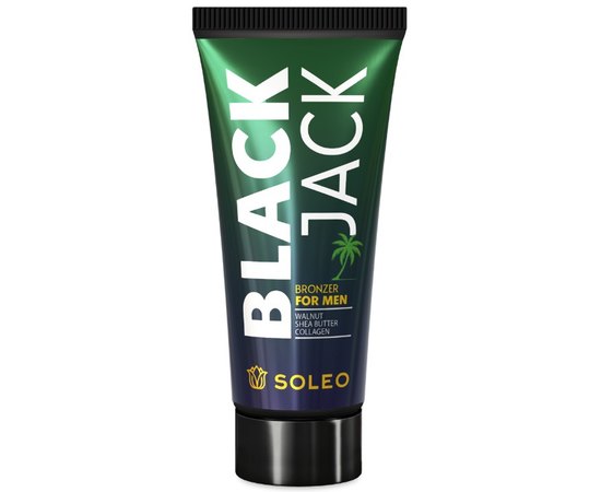 Бронзер для чоловіків з маслом ши Soleo Black Jack Tanning Bronzer, фото _ab__is.image_number.default