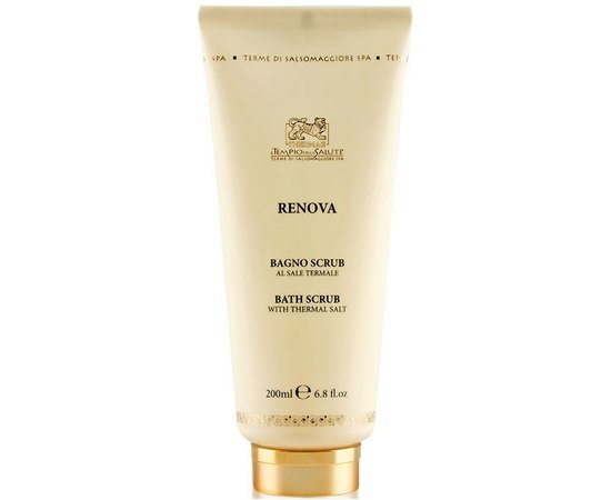 Солевой скраб для тела и лица Ренова Thermae Renova Bath Scrub, 200 ml