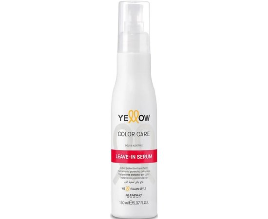 Сироватка для захисту кольору волосся Yellow Color Care Live-In Serum, 150 ml, фото 