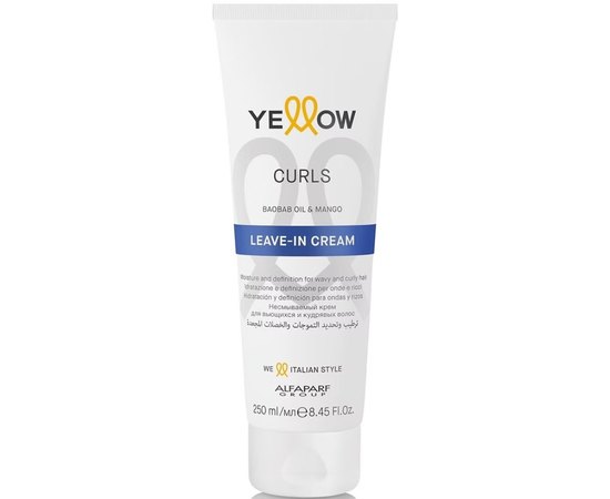 Крем для волос Yellow Curls Live-In Cream, 250 ml