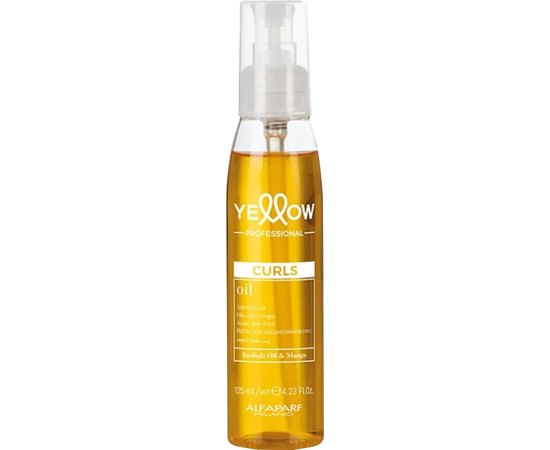 Масло для вьющихся волос Yellow Curls Oil, 125 ml