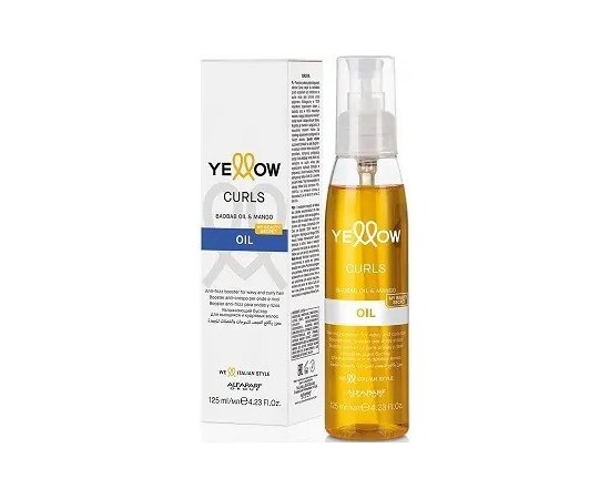 Масло для вьющихся волос Yellow Curls Oil, 125 ml, изображение 2