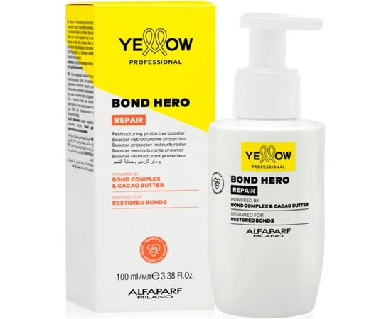 Средство для восстановления структуры волос Yellow Professional Bond Hero Repair, 100 ml, изображение 2