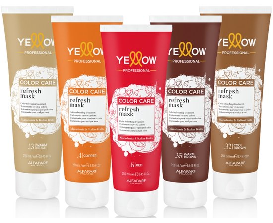 Маска для поддержания цвета Yellow Professional Color Care Refresh Mask, 250 ml