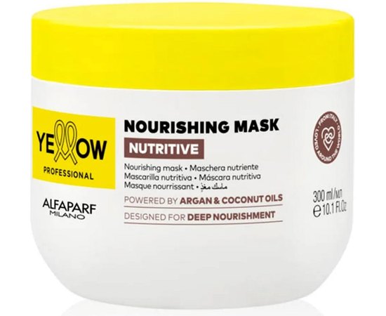 Живильна маска для волосся Yellow Professional Nourishing Mask Nutritive, 500 ml, фото 