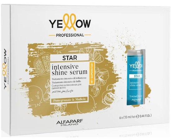 Сыворотка для волос Yellow Professional Star Intensive Serum, 6х13 ml