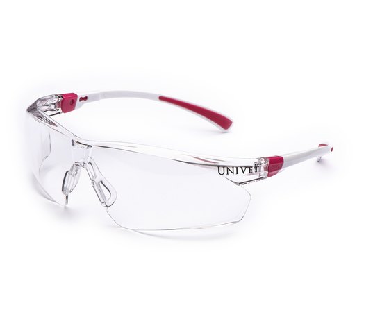 Очки защитные незапотевающие, покрытие от царапин, регулятор скобок Univet 506U, изображение 2