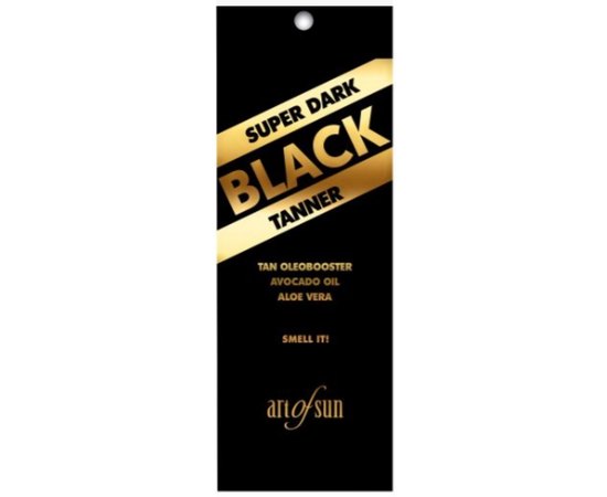 Лосьон для загара в солярии Art of Sun Super Dark Black Tanner, 15 ml