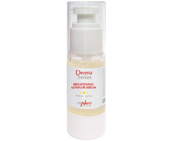 Освітлююча сироватка з антиоксидантною дією Derma Series Brightening Alpaflor Serum, 30 ml, фото 