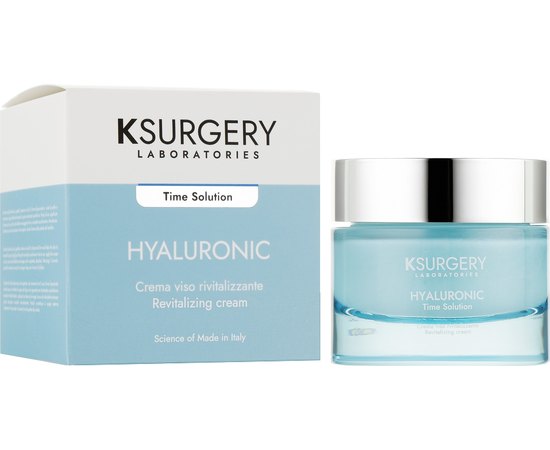 Крем восстановительный для лица KSurgery Hyaluronic Time Solution Revitalizing Cream, 50 ml, изображение 2 Крем восстановительный для лица KSurgery Hyaluronic Time Solution Revitalizing Cream, 50 ml, изображение 2